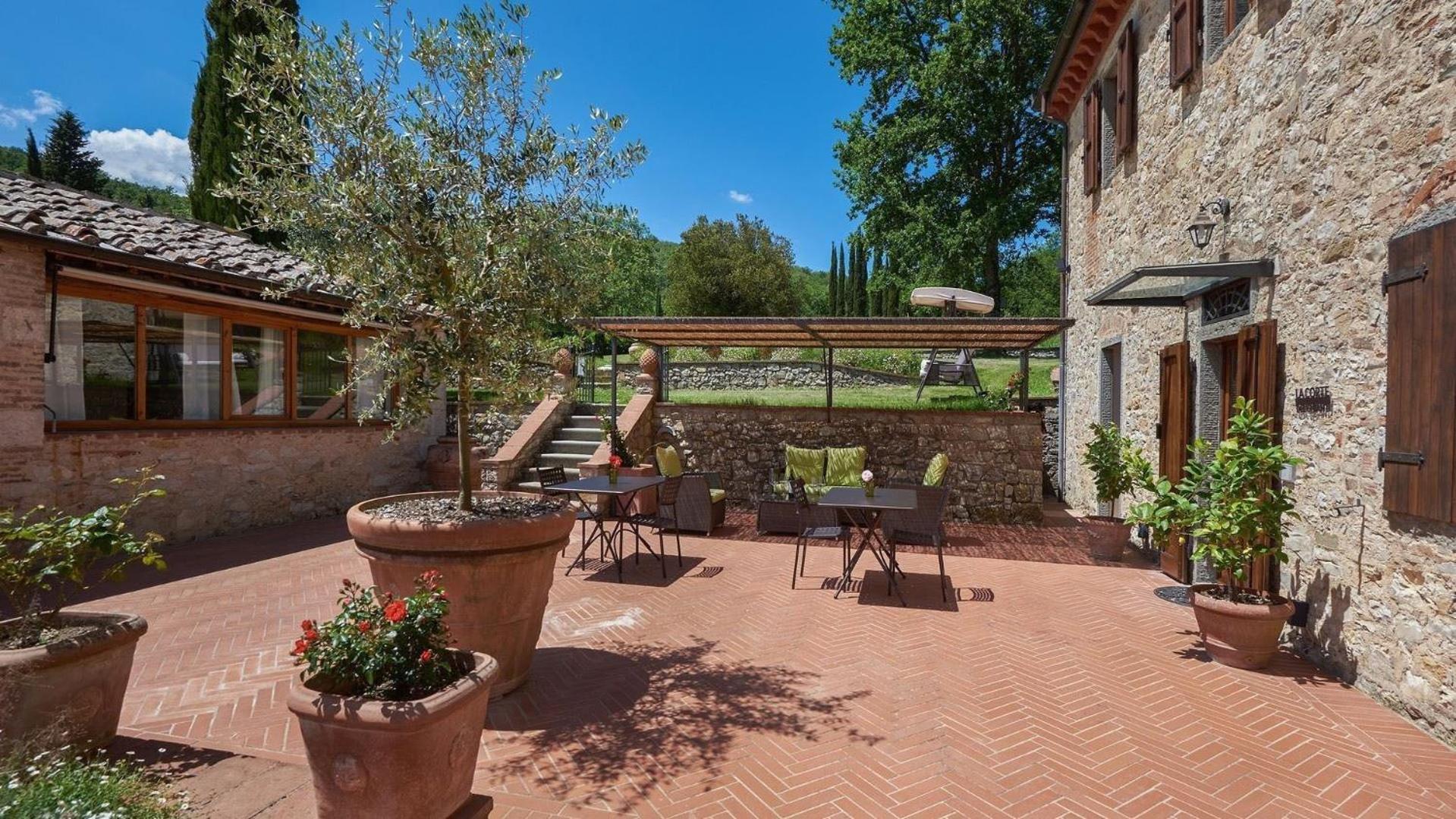 La Corte Del Chianti Classico Gaiole in Chianti Kültér fotó